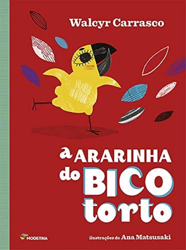 Capa do livro A Ararinha do Bico Torto